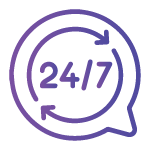 247 support icon